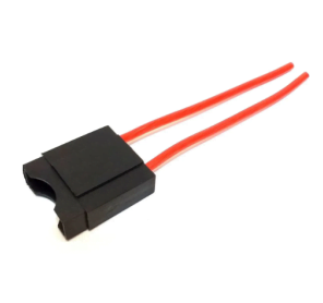 Porta fusivel lâmina max grande montado com fio de 4,0 mm